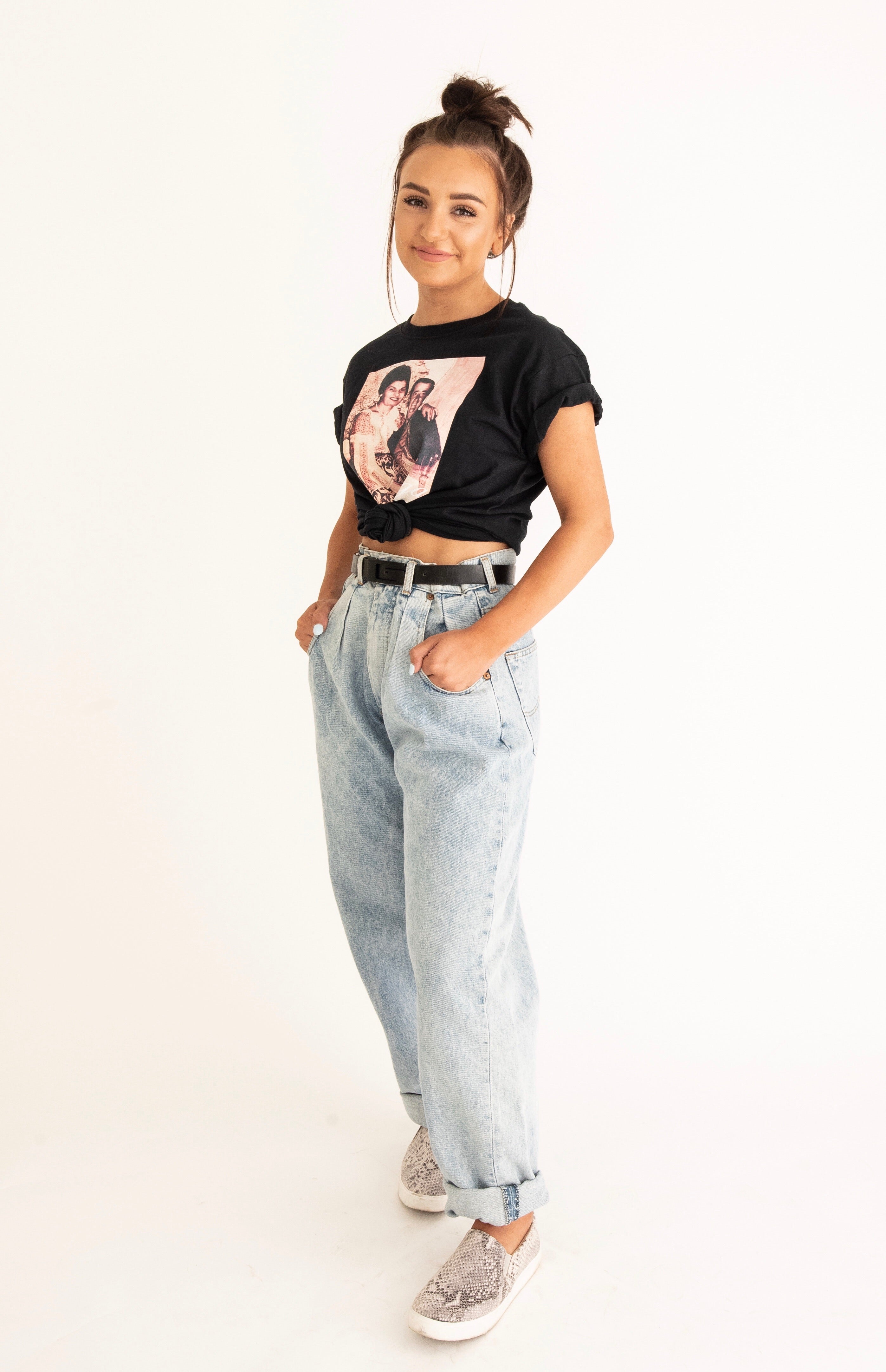 Ruby Ecru Paper Bag Jeans by Freestyle | Look Again
